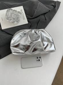 2026 New Elegant And Fashionable High-End Women Handbag, Suitable For Daily Use - Silver - View 7