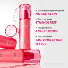 TIRTIR Waterproof Setting Spray 80ml, 24 Hour Long Lasting, Transfer-Resistant Lightweight Non-Greasy Makeup Setting Spray, Oil Control, Resists Humidity, Smudge-Proof, Waterproof, Make Up Mist, Best Selling Make Up Mist, Makeup Setting Spray, Glassy Finish, Girlfriend Mom Friend Wife Birthday Gift, Y2k, Summer - 粉色 - 查看 2
