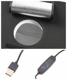 Mini caja de luz LED para estudio fotográfico de 30 cm, portátil y plegable, kit de tienda de campaña para estudio fotográfico con 6 fondos de color - Ver 10