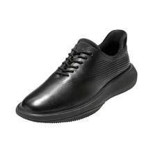 Cole Haan Men's Grand Phaze Laser Quick-On Lace-Up Oxford Shoes |  | Men Casual Athletic Shoes - 黑色 - 查看 7