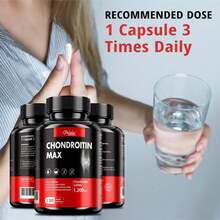 PSLALAE Chondroitin Capsules 1200mg - Reduce Joint Pain, Supports Joint Health, Enhances Joint Comfort And Flexibility, Boosts Energy - 120pcs - 120 viên nang - Xem 7