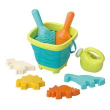 8-Piece Beach Toy Set, Children's Sandbox Toy Set, Including Dinosaur, Kettle, Whale Shell Models, Beach Tool Set, And Bucket Molds For Boxes, Suitable For Children Over 18 Months Old For Vacation, Beach, Swimming Pool, Parties, And Children's Toys - Multicolor - View 7