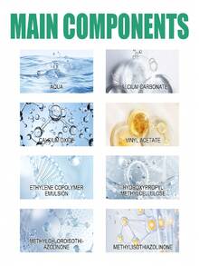 JUE FISH 墙面修补膏 - 轻松修补墙面上的污渍、涂鸦和裂缝 - 固體 - 查看 5