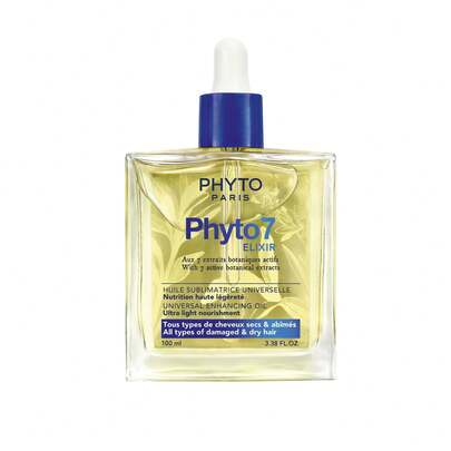  PHYTO 7 ELIXIR Olio per capelli sublimante 100ml - Lucentezza, morbidezza e controllo dell'effetto crespo per tutti i tipi di capelli ✅ Consegna 24/72h in Spagna (Penisola) | Beauty Explotion | Il tuo negozio di bellezza e trucco - Esplodi la tua versione migliore.