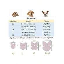 ARING PET Collar de perro para el día de San Valentín adorable collar de perro de corazón rosa con corbatín marinero cómodos collares de perro para niña con hebilla de metal para perros pequeños medianos y grandes - Mediano - Ver 7
