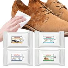 10片装皮革、绒面革、运动鞋清洁及皮革护理湿巾 - 彩色 - 查看 1