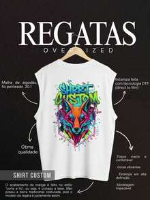 Oversized Tank Top With Brazil 1500 National Flag Print, Retro Style, Casual Urban Attitude, Comfort, Summer Fashion - 鏽棕色 - 查看 6