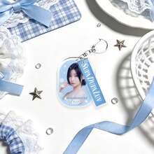 BABY/MONSTER，K-Pop风格，粉丝周边，Ahyeon，Asa，Rora，Chiquita，Ruka，Pharita，亚克力钥匙扣吊坠，个性化汽车/卡片/包包挂饰，男女皆宜，圣诞节、万圣节、节日礼物。办公桌配件，办公用品，办公装饰 - A - 查看 5