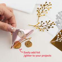 10pcs Multi-Dimension Cuttable Clear Double Sided Adhesive Sheets For DIY Adding Pop Cards Making Scrapbooking Crafts Supplies Sticky Sheets New - White - View 6