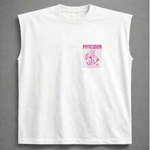 Oversized Tank Top Greek Gods Ref4620 - Blanco - Ver 3