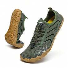 Giày đi sông, giày đi biển, giày bơi nam. Phần trên được làm từ chất liệu thoáng khí và nhanh khô để tránh ẩm ướt và lạnh lẽo. Đế cao su có độ bám tốt và khả năng chống đâm thủng. Chủ yếu được sử dụng cho bãi biển, lặn, bơi lội, đi sông ngược dòng, chèo thuyền vượt thác và các hoạt động khác. - Màu xanh Ô liu - Xem 3