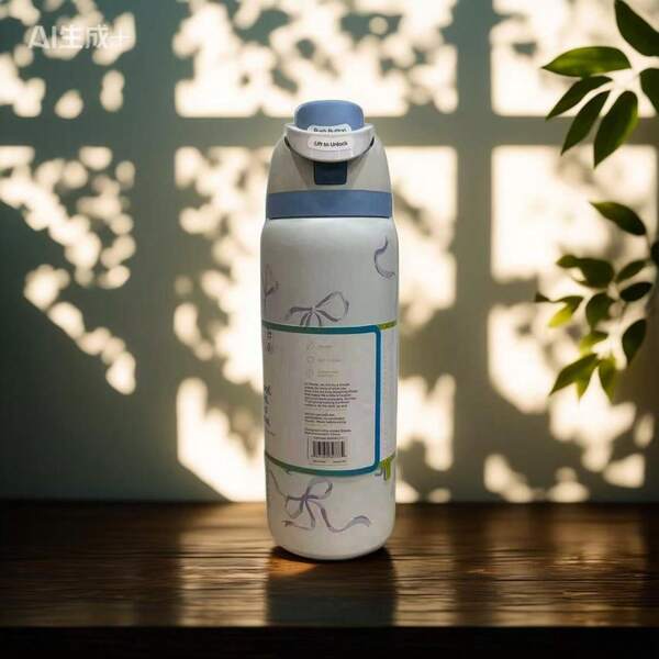 Owal-A 32oz Stainless Steel Insulated Water Bottle - Leak-Proof Sports Water Bottle With Dual-Function Spout Lid, Flip Straw And Wide Mouth Design - Keeps Drinks Hot/Cold For 24 Hours - Great For Fitness, Travel And Everyday Use