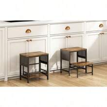 Escabel Plegable para Niños Pequeños - Negro - Ver 9