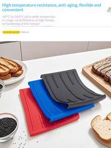 1pc Multi-Function Silicone Non-Slip Heat Resistant Kitchen Glove, Suitable For Kitchen, Oven, Hot Pad - View 8