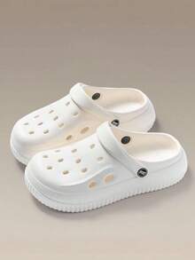 Summer Non-Slip Fashion Outdoor Slippers, Minimalist Beach Sandals - White - View 3