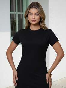 Women Dresses - Black - View 3