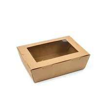 KRAFT LARGE SALAD BOX - 300 Pieces - Multicolor - View 1