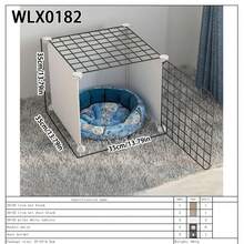 Cerca modular para mascotas DIY con puerta, jaula expandible para gatos, adecuada para gatitos, conejos, hurones, perros pequeños, cobayas para uso en interiores - Multicolor - Ver 27