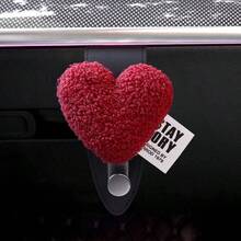 yucen Multifunctional Car Passenger Glove Box Hanging Hook, Creative Heart-Shaped Organizer Storage Holder - Glove Box Heart Hook - View 5