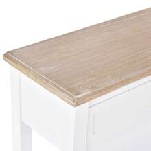 HOMCOM Mesa de banco - Blanco - Ver 9