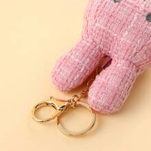 MIFFY 可爱米菲兔毛绒钥匙扣，柔软可爱，可作包包挂饰，迷你毛绒玩偶钥匙圈 - 彩色 - 查看 9