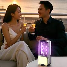 Electric Mosquito Killer Lamp, Effective Fly, Moth, Fruit Fly Trap, Suitable For Bedroom, Room, Kitchen, Garden, Patio, Mosquito Repellent Essential, Non-Rechargeable - Multicolor - View 8