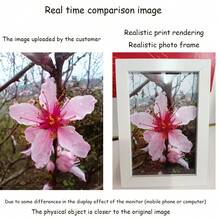 Customized Photo Frame, Customized Minimalist Picture Frame, Tabletop Or Wall-Mounted Photo Frame,Home & Living,Haunt Your Home,Souvenirs,Reusable,Adorable,High-Quality,Household Items - White - View 9