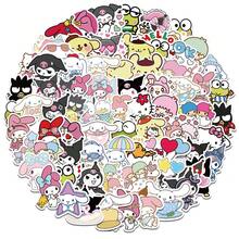 SANRIO 100 miếng dán hình nhân vật  - Trang trí DIY cho nhật ký, sổ tay và các dự án thủ công. - 100 CÁI - Xem 10