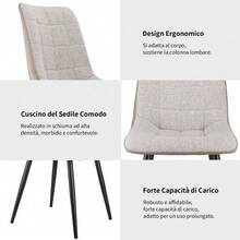 Living Room Chairs - Grey - View 9