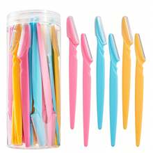 Stainless Steel Eyebrow Trimmer, Unisex Facial Shaver, Multi-Function Eyebrow Groomer, Facial Hair Removal Tool, With Protective Eyebrow Groomer, Convenient Razor - Upgraded Version - View 1