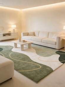 1pc Luxury Soft Printed Rug, Lightweight, Machine Washable, Rectangular For Indoor, Entryway, Porch, Creating Elegant Home Decor, Rug, Bedroom Decor, Home Decor, Room Decor - Multicolor - View 6