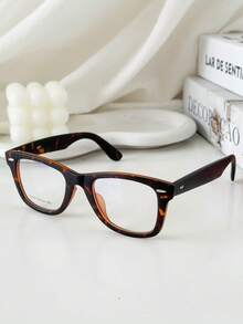 MELINDA FASHION Eyeglass Frames For Men Or Women, Nylon - C6 preto e cinza - 查看 2