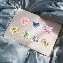 50Pcs Inspirational Spanish Stickers High-Quality And Beautiful Stickers For Scrapbook, Journaling, Laptop, Bumper, Skateboard, Water Bottles, Computer, Phone, Hard Hat, Car Stickers And Decals - Random Style - View 6