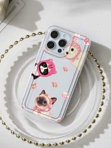 Ốp lưng điện thoại TPU mềm dẻo, chống sốc, chống rơi, in hình mèo đội khăn xếp dễ thương, trong suốt, bảo vệ toàn thân, tương thích với iPhone 13/11/17/17pro/16/14/15/15pro/15 Plus/15 Promax/7plus/8plus/X/Xs Max/Xr/11pro/12pro/13pro/14pro/12mini/13mini/11promax/12promax/13promax/14promax/14plus/17pro Max/17Air/6/6s Plus/7/8/16Pro/16plus/16promax/Se2/17promax và tương thích với Samsung. Galaxy/A54/A14/A12/A13/A15/A32/A33/A24/A52S/S20/S21/S22/S23/S24/S23Plus/S24ultra/S25/A15/A33/A23 - Nhiều màu - Xem 5