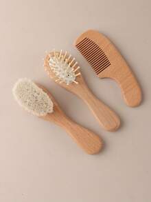 Baby Bath Accessories - Hair Brush, Comb, Air Cushion Brush - Multicolor - View 8