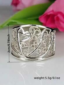 1 PC Charm Ring For Women For Valentine's Day Gift Wedding Anniversary Party Jewelry - 1# - View 8