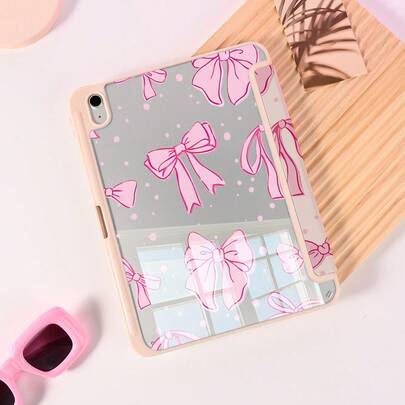 1pc Foldable Multi-Angle Stand, Suitable For Work And Entertainment, Protective Tablet Case With Pen Slot, Compatible With Pro 2024/Air M3/A16 2025, Suitable For Xiaomi, Fit For Work, Travel And Home Leisure