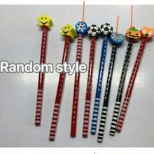 Conjunto de 5/15/30/50/100 lápis infantis criativos com desenhos animados, ideais para estudantes. Estes lindos lápis vêm com borracha, perfeitos como material escolar, recompensas educativas e presentes (cores sortidas). (Os desenhos dos lápis podem variar). Ótimos para a volta às aulas. - Multicolorido - Ver 6