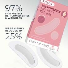 4 Pieces Facial And Nose Massage Tools, Deeply Hydrate And Firm The Skin, With A Soft Light Beige Color. Micro Needle Patches, Eye Patches, Needle Tip Length < 0.25 Millimeters, Providing A Comfortable And Relaxing Experience. - Multicolor - View 3