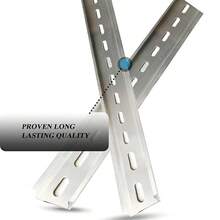 2 Piece DIN Rail Slotted For Hardware Components Mounting, Aluminum Din Rails With RoHS - 2 Piece DIN Rail Slotted For Hardware Components Mounting, Aluminum Din Rails With RoHS - 13 Inches Long, 35mm Width, 7.5mm Height13 Inches Long, 35mm Width, 7.5mm Height - 1__ - 查看 4