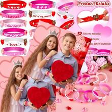 NEBURORA Pulseras de goma para el día de San Valentín - como en la foto - Ver 1