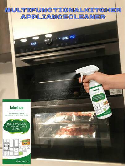  Jakehoe; Limpiador de electrodomésticos de cocina; Limpiador multiusos; Limpiador específico para cocina; Limpiador doméstico; Apto para electrodomésticos de cocina; Agente descongelante para refrigeradores; Apto para eliminar escarcha y hielo del interior del refrigerador