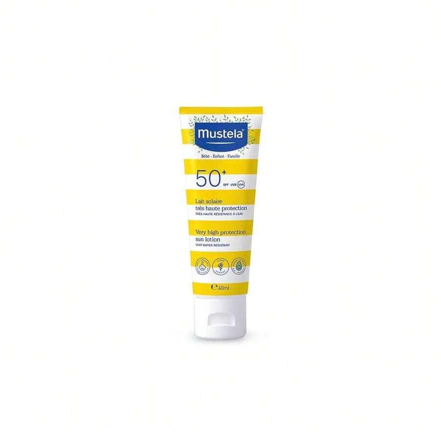 Mustela Baby-Kid Sonnenschutz LSF50+ 40ml hoher UVA/UVB Schutz, Neugeborene, leichte Textur, wasser-/sandresistent, Bio-Avocado, Reisegröße ✅ Lieferung 24/72h nach Spanien (Festland) | Beauty Explotion | Ihr Schönheits- und Make-up-Shop - Entfalten Sie Ihre beste Version. - Light - Übersicht 1