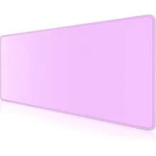 Alfombrilla de ratón de gran tamaño de unicolor simple, alfombrilla de escritorio de oficina, superficie de tela suave antideslizante, protector de escritorio XXL, disponible en varios colores, suministros de oficina, decoración de oficina - Minimalismo - Ver 10