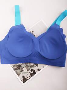 Women's Wireless Bra Set, Seamless Comfortable Design, Soft Breathable Fabric, Perfect For Daily Wear & Special Occasions,Lingerie Set,Bras Plus Size Women - 彩色 - 查看 6