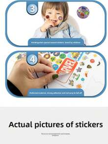 Marvel Những hình dán DIY dễ thương, nhiều màu sắc, không lặp lại dành cho trẻ em - Nhiều màu - Xem 8