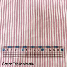 0.5米/1米/2米*145厘米 3毫米 优雅蓝粉条纹薄纱面料，经典图案，适用于衬衫/窗帘/床上用品 DIY缝纫工艺品 - 粉色 - 查看 9