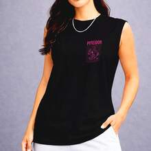 Camiseta Regata Oversized Deuses Gregos Ref4620 - Preto - Visão 5