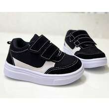 Boys' Casual School Shoes With  Detail - Comfortable - 黑色 - 查看 4