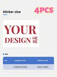 1/2/4个装定制火柴盒标签 - 个性化火柴盒贴纸，可打印您自己的设计 - 适用于婚礼、生日、派对、乔迁装饰 - 兼容木质火柴盒 - 一次性派对装饰标签，卡通风格标签，自粘式，婚礼回礼，节日装饰 - 彩色 - 查看 23